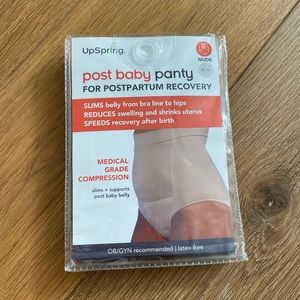 NWT UpSpring Post Baby Panty Nude Sz S/M